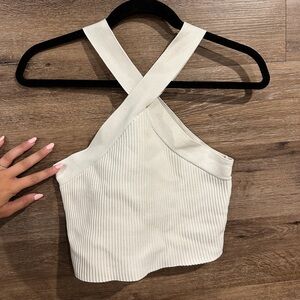 Forever 21 Cross Neck Tank Top